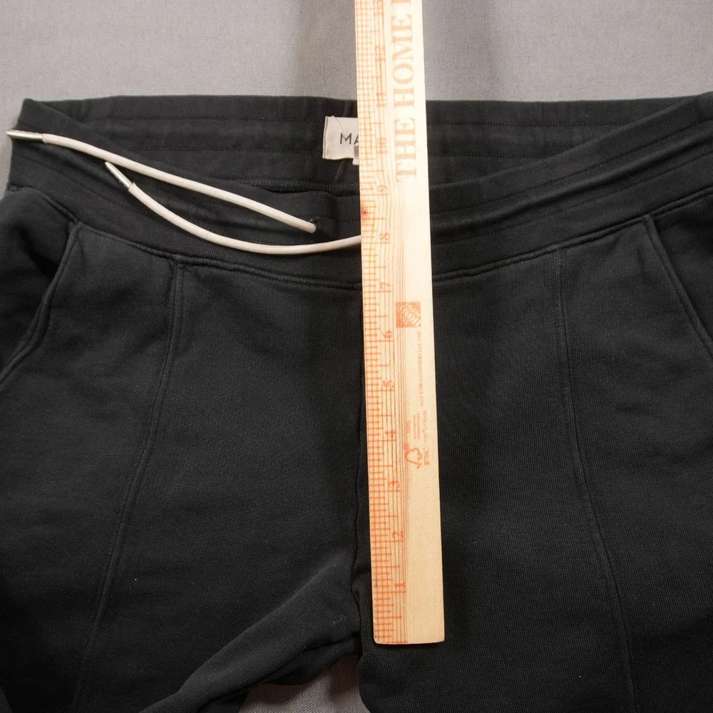 MATE The Label Organic Heavy Weight Cotton Pintuck Jogger Women Sweatpants M